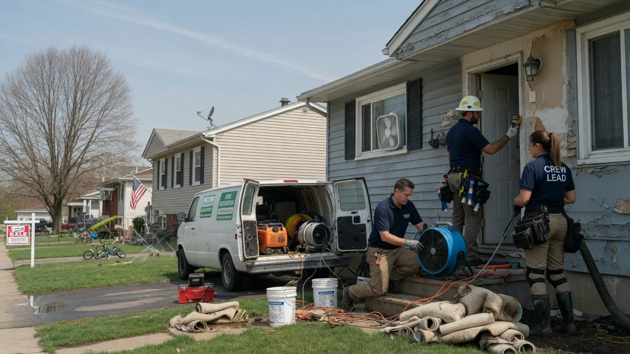 Flood Cleanup in Oakland, ME near me