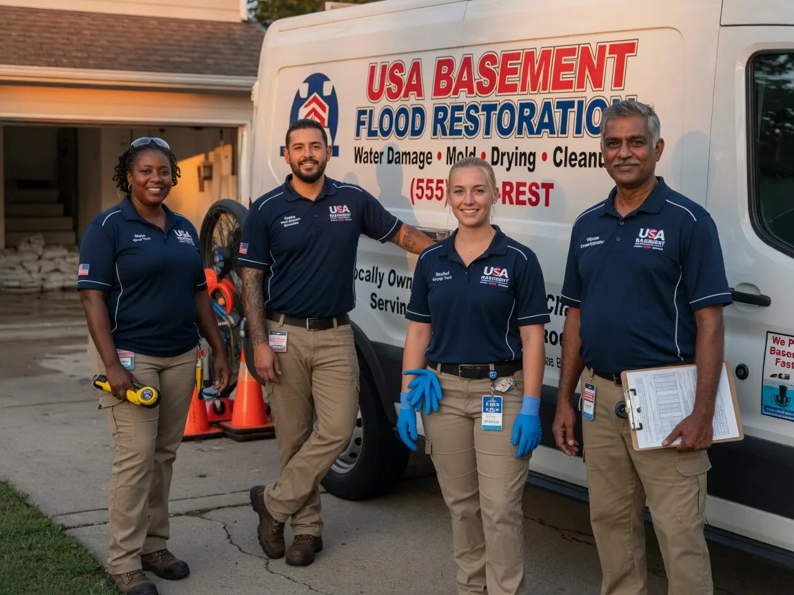Basement Flood Cleanup company in Oakland, ME